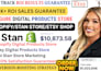 setup 7figure shopify digital product store, etsy shop, stan store digital store
